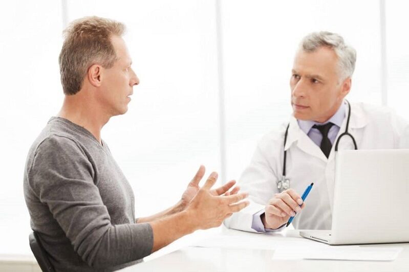 Prostatit için bir uzman alımı
