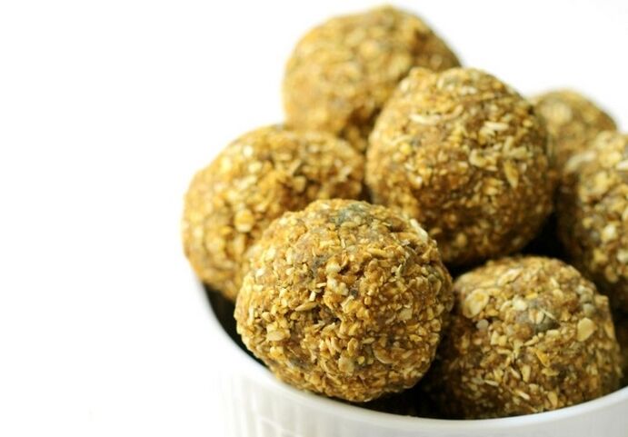 Prostatit için bal ve kabak topları