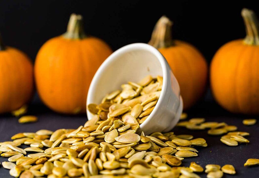 Prostatit için kabak çekirdeği